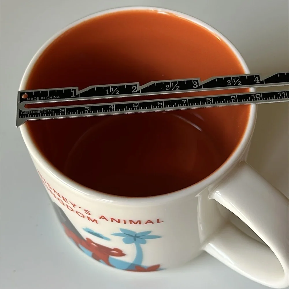 Disney Parks X Starbucks Animal Kingdom Coffee Mug Tea You Are Here NWOB No Box
